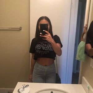 Abercrombie & Fitch high rise jeans